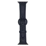 Bracelete de Relógio em Pele com Fivela Redonda xDfind, Para Apple Watch 46mm / 49mm / 45mm / 44mm, Para Apple Watch 42mm / 41mm / 40mm / 38mm