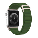 Bracelete de Relógio em Nylon com Loop Aline xDfind, Para Apple Watch 46mm / 49mm / 45mm / 44mm, Para Apple Watch 42mm / 41mm / 40mm / 38mm