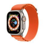 Bracelete de Relógio em Nylon com Loop Aline xDfind, Para Apple Watch 46mm / 49mm / 45mm / 44mm, Para Apple Watch 42mm / 41mm / 40mm / 38mm