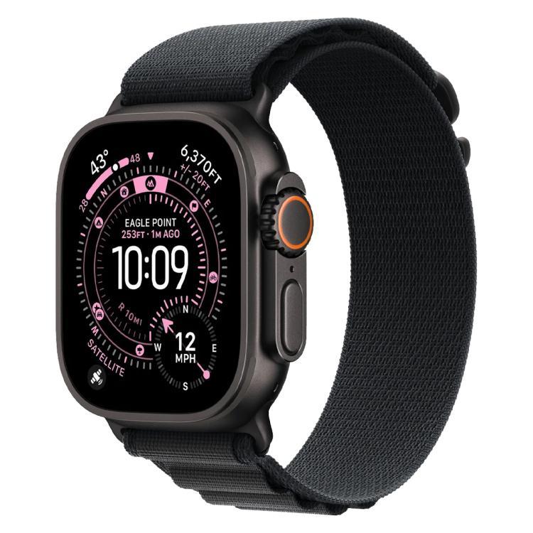 Bracelete de Relógio em Nylon com Loop Aline xDfind, Para Apple Watch 46mm / 49mm / 45mm / 44mm, Para Apple Watch 42mm / 41mm / 40mm / 38mm