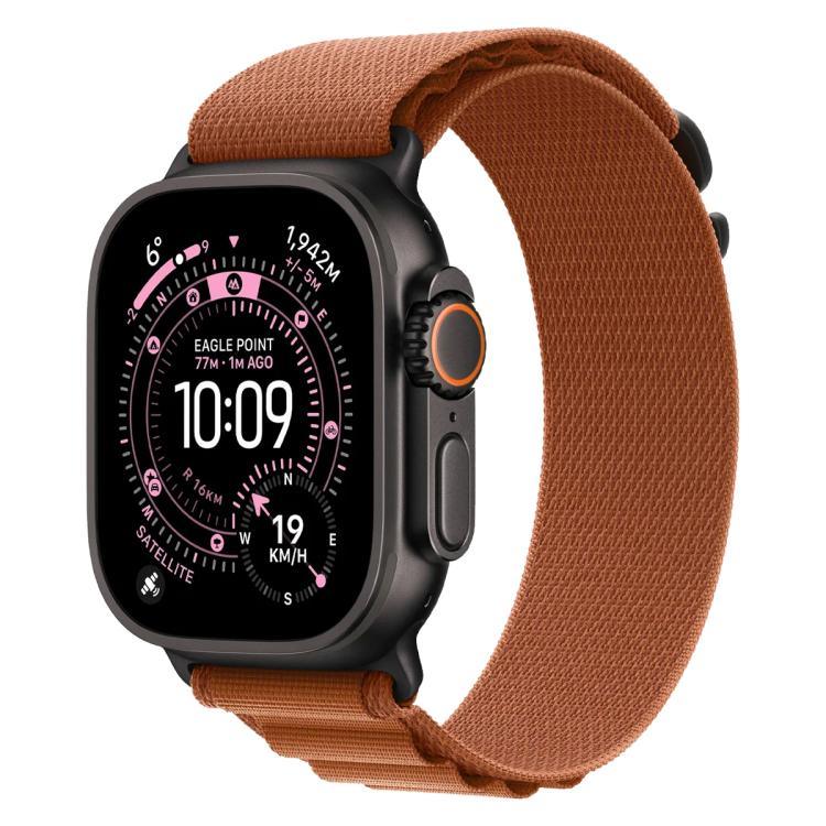 Bracelete de Relógio em Nylon com Loop Aline xDfind, Para Apple Watch 46mm / 49mm / 45mm / 44mm, Para Apple Watch 42mm / 41mm / 40mm / 38mm