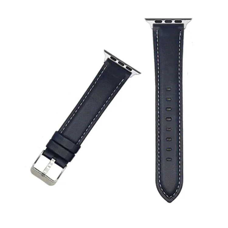 Bracelete de Relógio em Pele com Textura Crazy Horse xDfind, Para Apple Watch 46mm / 49mm / 45mm / 44mm, Para Apple Watch 42mm / 41mm / 40mm / 38mm