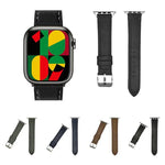 Bracelete de Relógio em Pele com Textura Crazy Horse xDfind, Para Apple Watch 46mm / 49mm / 45mm / 44mm, Para Apple Watch 42mm / 41mm / 40mm / 38mm