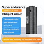 Caneta Gravadora de Voz com Redução de Ruído Magnética JNN Q70P com Ecrã OLED Suporta Controlo por APP, 8GB, 16GB, 32GB, 64GB, 128GB