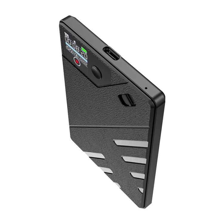 Gravador Inteligente Magnético JNN A5 com Ecrã OLED e IA Suporte a Controlo por APP, 8GB, 16GB, 32GB, 64GB, 128GB