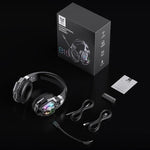 Auriculares Gaming ONIKUMA B15 com Bluetooth Tri-modo, 2.4G, Com Fios
