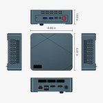 GXMO GN7 Mini PC Windows 11, Processador AMD Ryzen 5 3550H de 4 Núcleos, 16GB+512GB