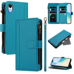Capa de Telemóvel em Pele com Fecho Magnético, 9 Slots para Cartões e Zíper com Alça de Mão, Para iPhone 11 Pro Max, Para iPhone 11, Para iPhone 11 Pro, Para iPhone XS / X, Para iPhone XR, Para iPhone XS Max, Para iPhone 8 Plus / 7 Plus