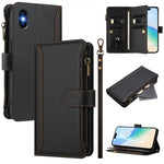 Capa de Telemóvel em Pele com Fecho Magnético, 9 Slots para Cartões e Zíper com Alça de Mão, Para iPhone 11 Pro Max, Para iPhone 11, Para iPhone 11 Pro, Para iPhone XS / X, Para iPhone XR, Para iPhone XS Max, Para iPhone 8 Plus / 7 Plus