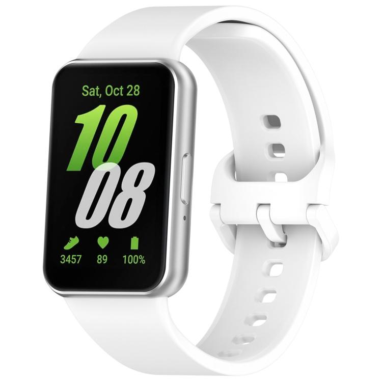 Correia de Relógio em Silicone com Fecho Colorido de Cor Sólida xDfind, Para Samsung Galaxy Fit3 SM-R390
