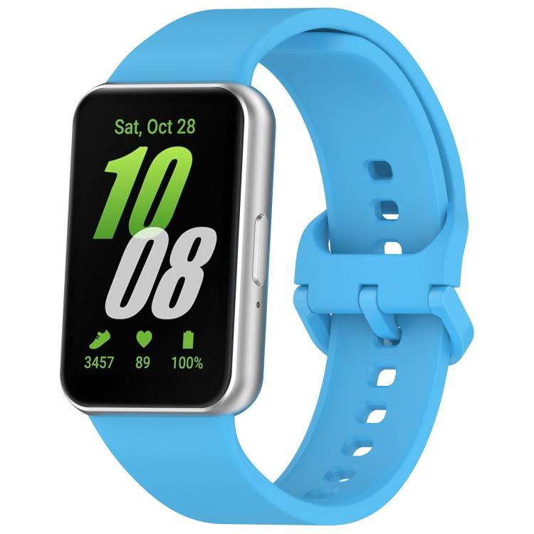 Correia de Relógio em Silicone com Fecho Colorido de Cor Sólida xDfind, Para Samsung Galaxy Fit3 SM-R390