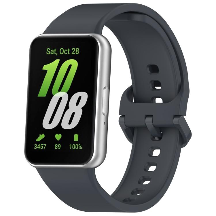 Correia de Relógio em Silicone com Fecho Colorido de Cor Sólida xDfind, Para Samsung Galaxy Fit3 SM-R390