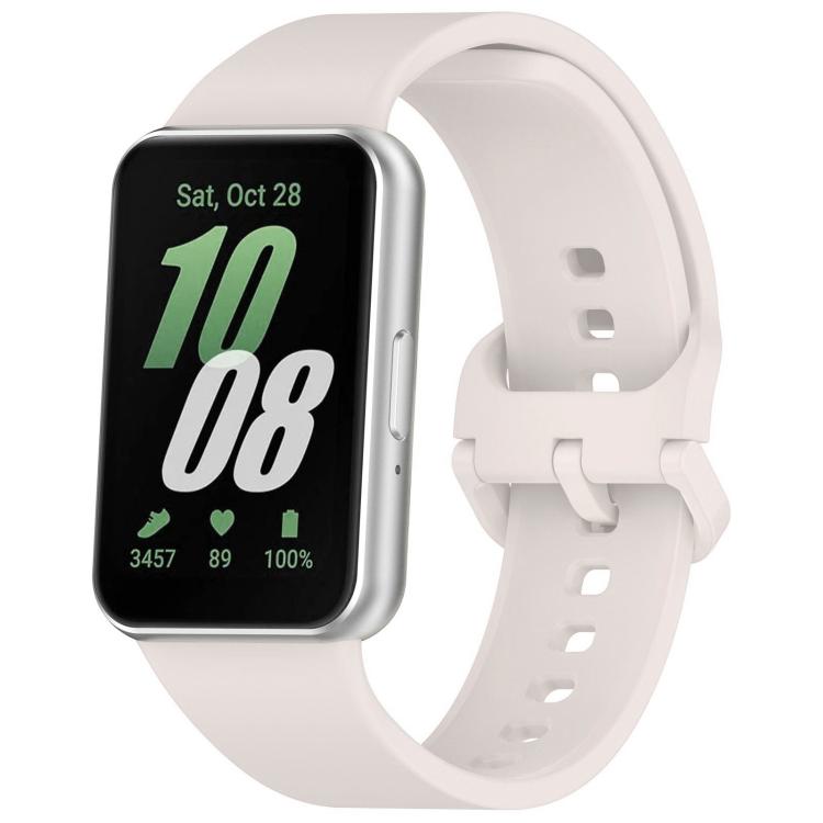 Correia de Relógio em Silicone com Fecho Colorido de Cor Sólida xDfind, Para Samsung Galaxy Fit3 SM-R390