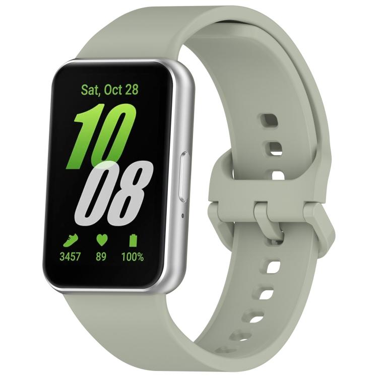 Correia de Relógio em Silicone com Fecho Colorido de Cor Sólida xDfind, Para Samsung Galaxy Fit3 SM-R390
