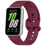 Correia de Relógio em Silicone com Fecho Colorido de Cor Sólida xDfind, Para Samsung Galaxy Fit3 SM-R390