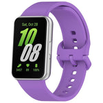 Correia de Relógio em Silicone com Fecho Colorido de Cor Sólida xDfind, Para Samsung Galaxy Fit3 SM-R390