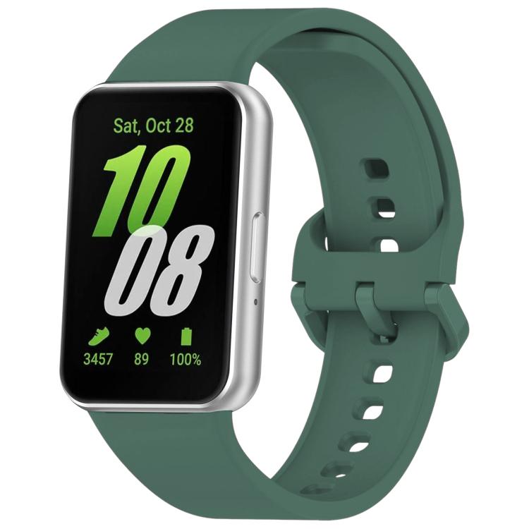 Correia de Relógio em Silicone com Fecho Colorido de Cor Sólida xDfind, Para Samsung Galaxy Fit3 SM-R390