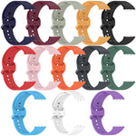Correia de Relógio em Silicone com Fecho Colorido de Cor Sólida xDfind, Para Samsung Galaxy Fit3 SM-R390
