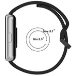Correia de Relógio em Silicone com Fecho Colorido de Cor Sólida xDfind, Para Samsung Galaxy Fit3 SM-R390