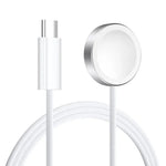 Carregador Sem Fios Magnético para Apple Watch Série xDfind com Caixa em Liga de Alumínio, Tipo-C, USB-A