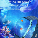 Relógio inteligente com ecrã TFT de 1,54 polegadas, impermeável IP67, tira de silicone desportiva para negócios, Suporta monitorização do sono / monitorização da frequência cardíaca / monitorização da pressão arterial, tira de silicone