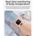 Relógio inteligente com ecrã TFT de 1,54 polegadas, impermeável IP67, tira de silicone desportiva para negócios, Suporta monitorização do sono / monitorização da frequência cardíaca / monitorização da pressão arterial, tira de silicone