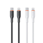 WK WDC-92 PD27W Cabo de Dados de Silicone Type-C para 8 Pinos, Comprimento: 1,2m, WDC-92