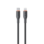 WK WDC-92 PD27W Cabo de Dados de Silicone Type-C para 8 Pinos, Comprimento: 1,2m, WDC-92