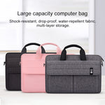 Bolsa de Transporte Tipo Pasta ST08 sem Alça de Ombro, para Portátil de 13.3 polegadas, para Portátil de 14.1 polegadas, para Portátil de 15.4 polegadas, para Portátil de 15.6 polegadas