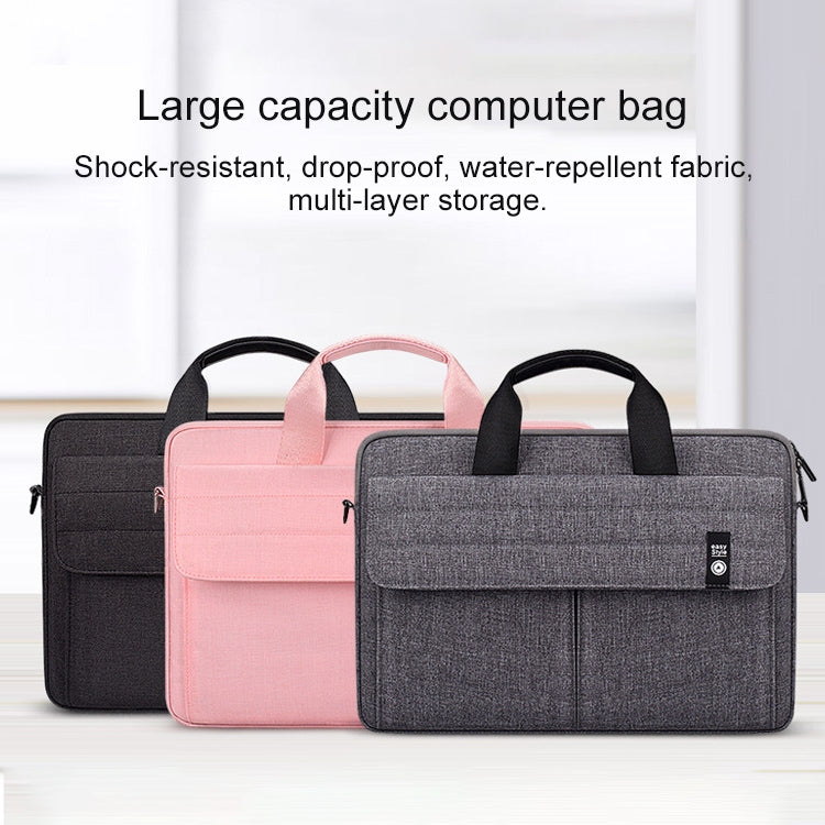 Bolsa de Transporte Tipo Pasta ST08 sem Alça de Ombro, para Portátil de 13.3 polegadas, para Portátil de 14.1 polegadas, para Portátil de 15.4 polegadas, para Portátil de 15.6 polegadas