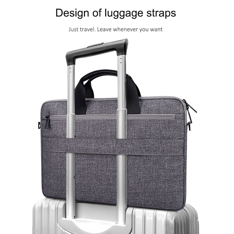 Bolsa de Transporte Tipo Pasta ST08 sem Alça de Ombro, para Portátil de 13.3 polegadas, para Portátil de 14.1 polegadas, para Portátil de 15.4 polegadas, para Portátil de 15.6 polegadas