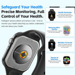 Smartwatch WK WH-08 Dreamer S, Ecrã de 2,01 polegadas, Suporta Chamadas BT