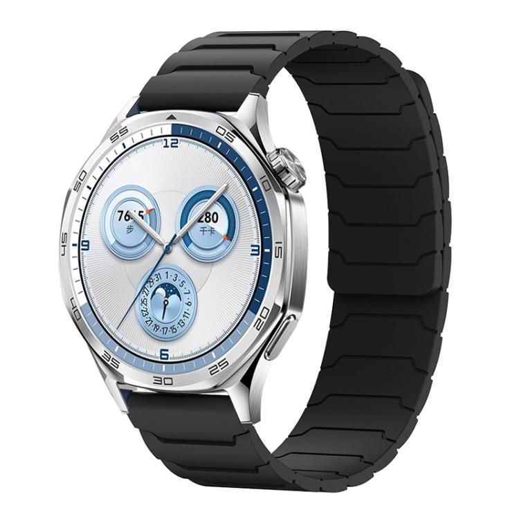 xDfind Magnetic Silicone Watch Band for Huawei Watch GT5 / GT4, 22mm, 20mm