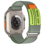 Correia de Relógio em Nylon Trançado com Fivela Metálica de Dupla Secção xDfind, Para Apple Watch 46mm / 49mm / 45mm / 44mm, Para Apple Watch 42mm / 41mm / 40mm / 38mm
