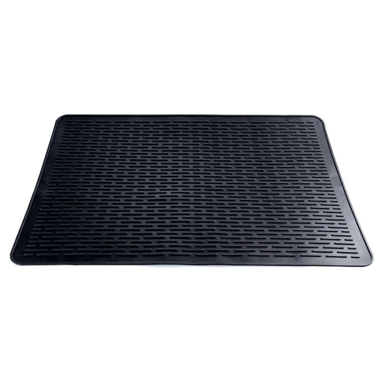 Tapete de Silicone Multiuso para Máquina de Café, Almofada Isolante Antiderrapante para Drenagem, Tamanho: 71 x 50cm