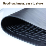 Tapete de Silicone Multiuso para Máquina de Café, Almofada Isolante Antiderrapante para Drenagem, Tamanho: 71 x 50cm