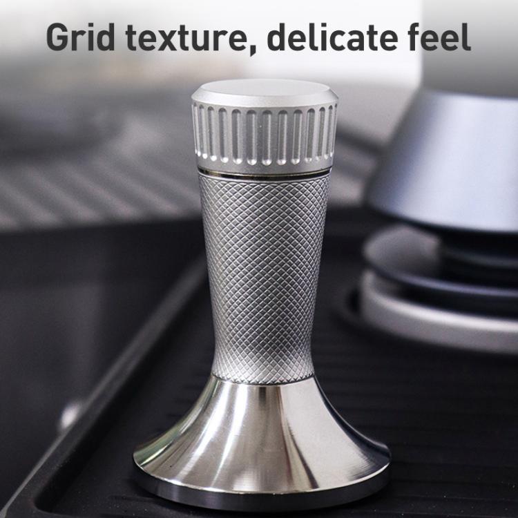 Martelo de prensagem para pó de café em aço inoxidável, pó de tecido, textura de malha 53,3mm, textura de malha 53,3mm com agulha, textura de malha 58,3mm, textura de malha 58,3mm com agulha