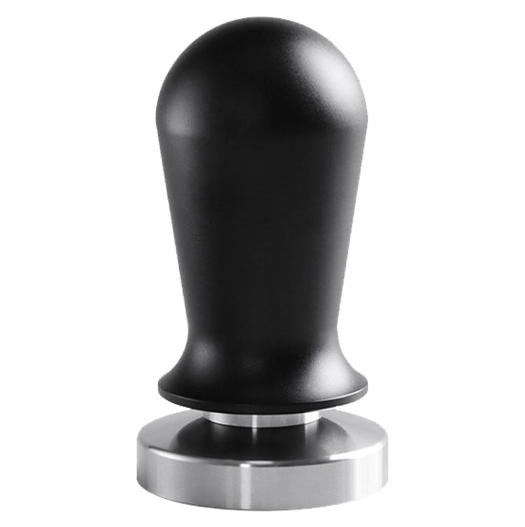 Martelo de pressão para pó de café em aço inoxidável, 51mm preto, 53mm preto, 51mm prata, 53mm prata, 58mm prata