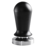 Martelo de pressão para pó de café em aço inoxidável, 51mm preto, 53mm preto, 51mm prata, 53mm prata, 58mm prata