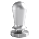 Martelo de pressão para pó de café em aço inoxidável, 51mm preto, 53mm preto, 51mm prata, 53mm prata, 58mm prata