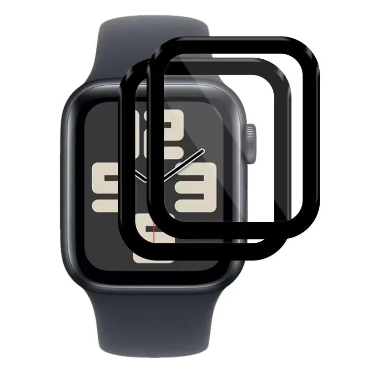 2 unidades de Película Curvada 3D em Material Composto Suave xDfind, Para Apple Watch Série 6&SE&5&4 44mm, Para Apple Watch Série 6&SE&5&4 40mm, Para Apple Watch Série 11 / 10 46mm, Para Apple Watch Ultra 3 / 2 / 1 49mm