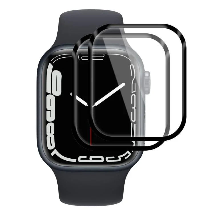 2 unidades de Película Curvada 3D em Material Composto Suave xDfind, Para Apple Watch Série 6&SE&5&4 44mm, Para Apple Watch Série 6&SE&5&4 40mm, Para Apple Watch Série 11 / 10 46mm, Para Apple Watch Ultra 3 / 2 / 1 49mm