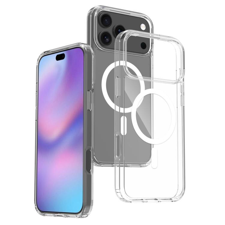 Capa de telemóvel híbrida em PC resistente a riscos com TPU e MagSafe, para iPhone 17 Pro Max, para iPhone 17 Pro, para iPhone 17, para iPhone Air