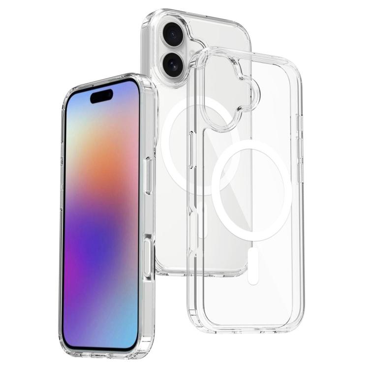 Capa de telemóvel híbrida em PC resistente a riscos com TPU e MagSafe, para iPhone 17 Pro Max, para iPhone 17 Pro, para iPhone 17, para iPhone Air