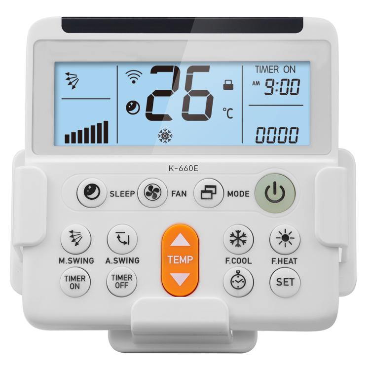 Comando Universal para Ar Condicionado CHUNGHOP K-660E, K-660E