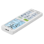 Comando Universal para Ar Condicionado CHUNGHOP K-3302E com Lanterna e Retroiluminação LCD, K-3302E