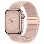 Correia de Relógio Trançada com Fivela Magnética xDfind, Para Apple Watch 46mm / 49mm / 45mm / 44mm, Para Apple Watch 42mm / 41mm / 40mm / 38mm