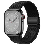 Correia de Relógio Trançada com Fivela Magnética xDfind, Para Apple Watch 46mm / 49mm / 45mm / 44mm, Para Apple Watch 42mm / 41mm / 40mm / 38mm