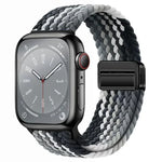 Correia de Relógio Trançada com Fivela Magnética xDfind, Para Apple Watch 46mm / 49mm / 45mm / 44mm, Para Apple Watch 42mm / 41mm / 40mm / 38mm