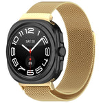 Correia de Relógio em Aço Inoxidável Milanesa Magnética xDfind, Para Samsung Galaxy Watch Ultra 47mm / Ultra 2025